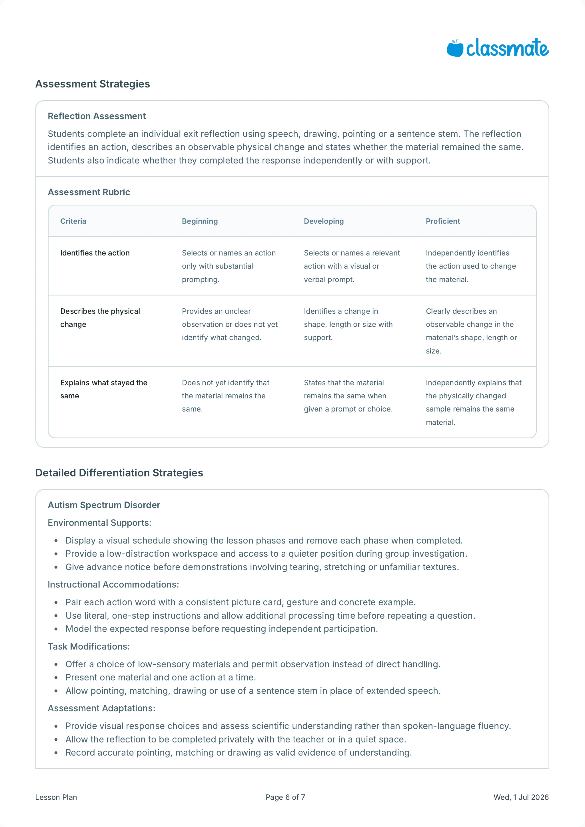 Lesson plan preview page 6