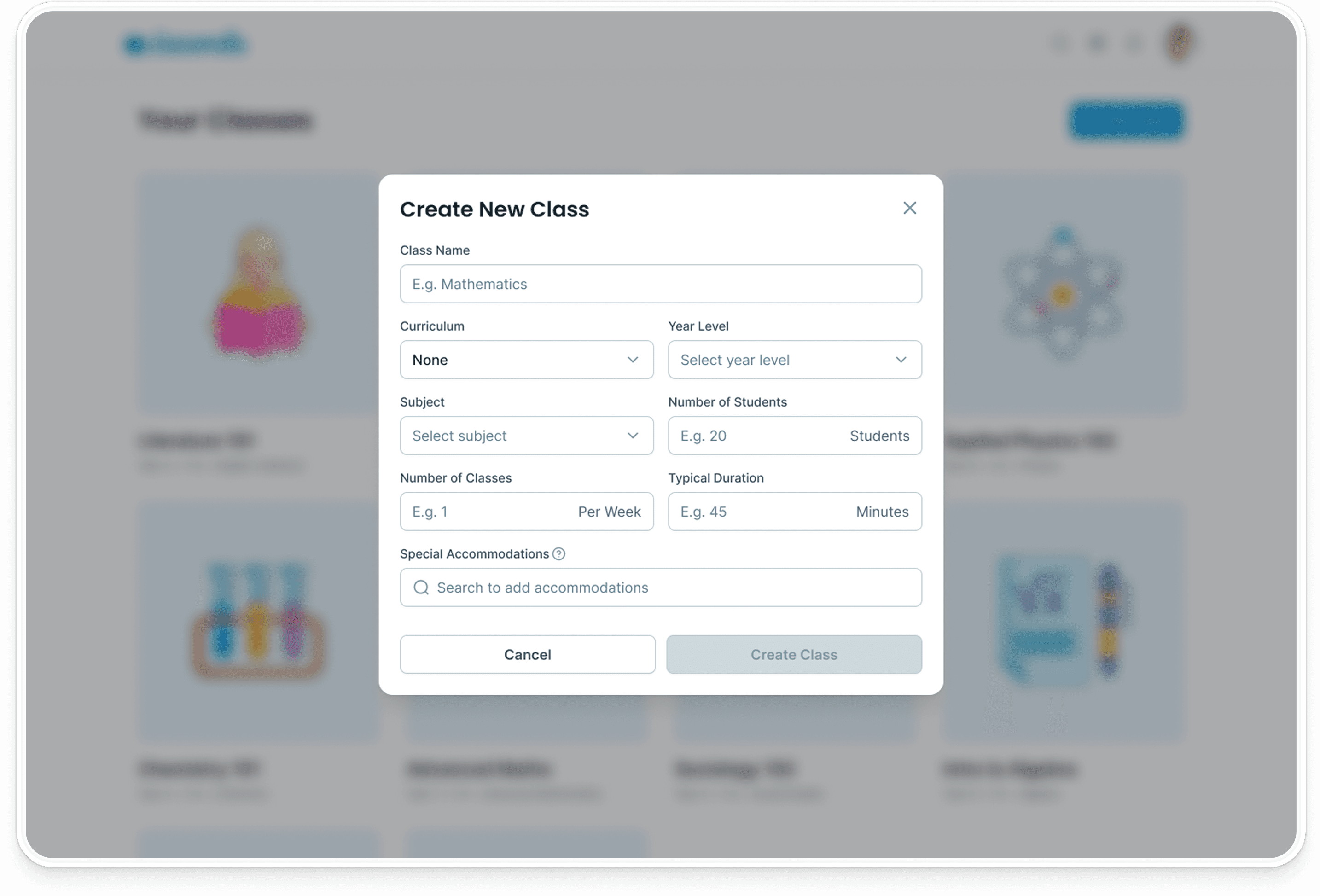 Step 3: Set Up Your First Class